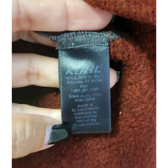 Kuhl Interceptr Quarter Zip Fleece Pullover S - Picture 7 of 8